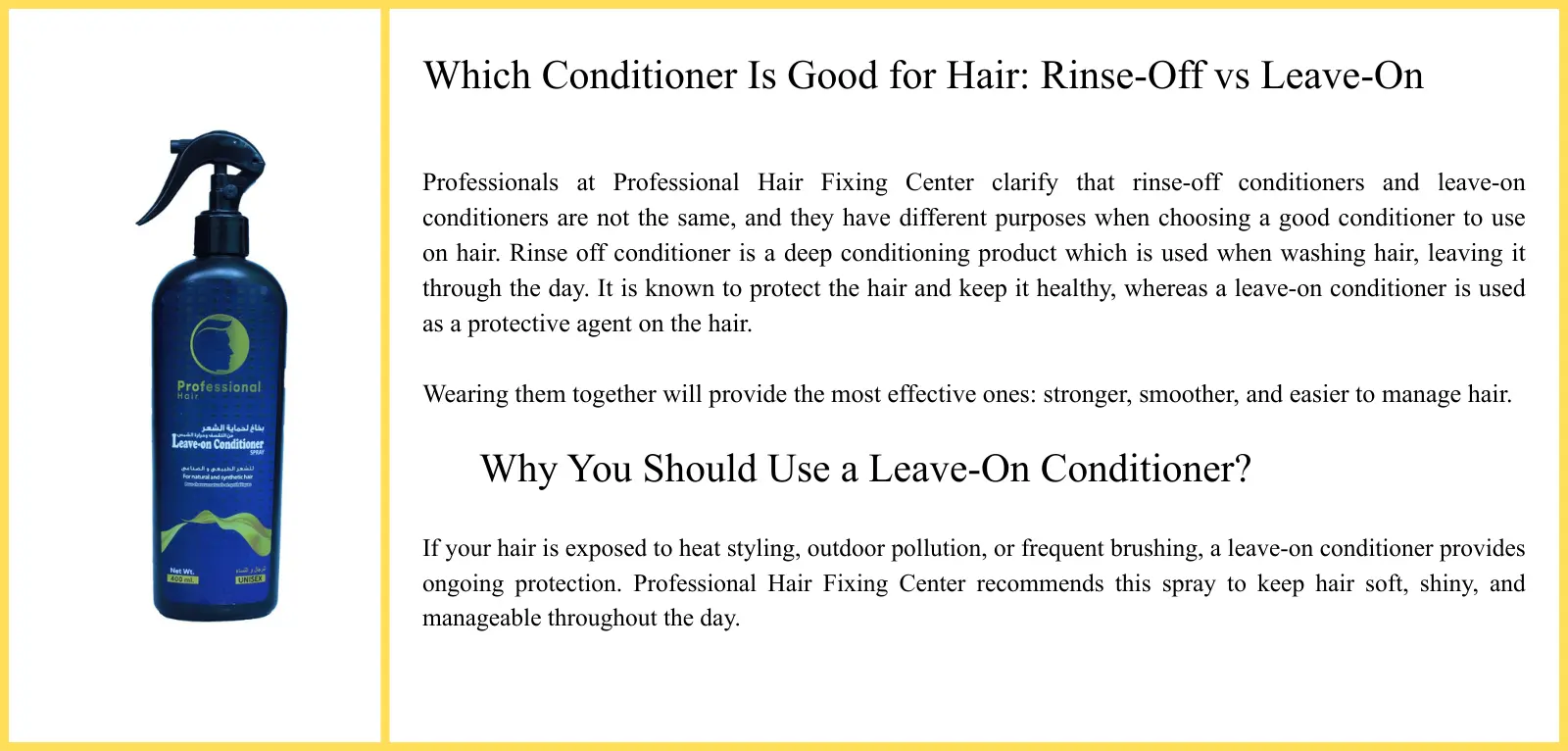 Benefits of Professional Hair Conditioner (1)