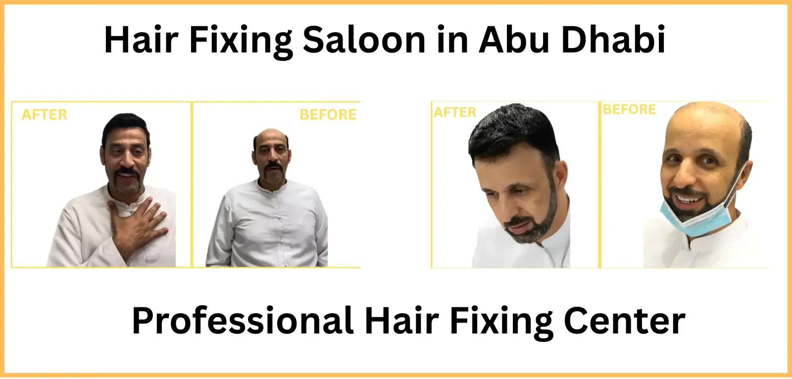 Hair Fixing Saloon in Abu Dhabi