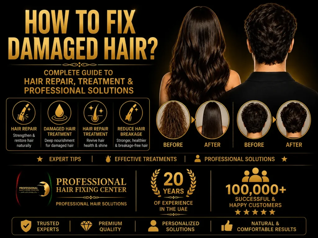 How to Fix Damaged Hair