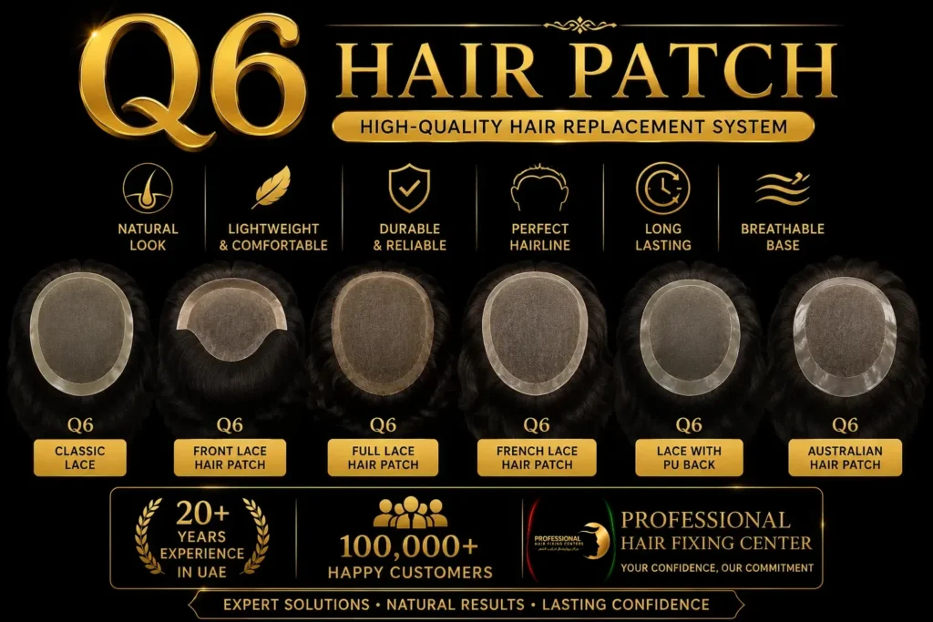 Q6 Hair Patch