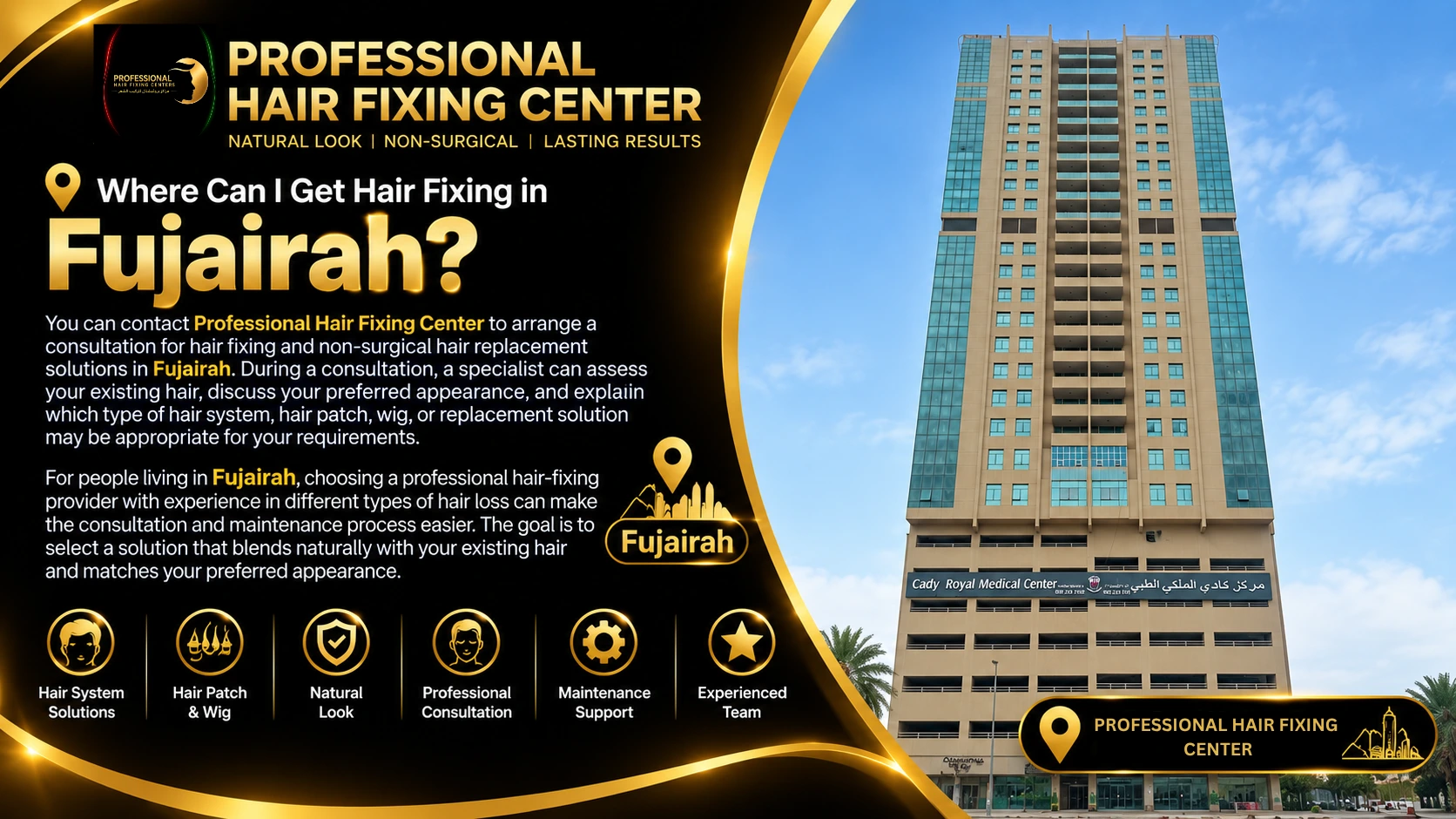 PROFESSIONAL HAIR FIXING CENTER