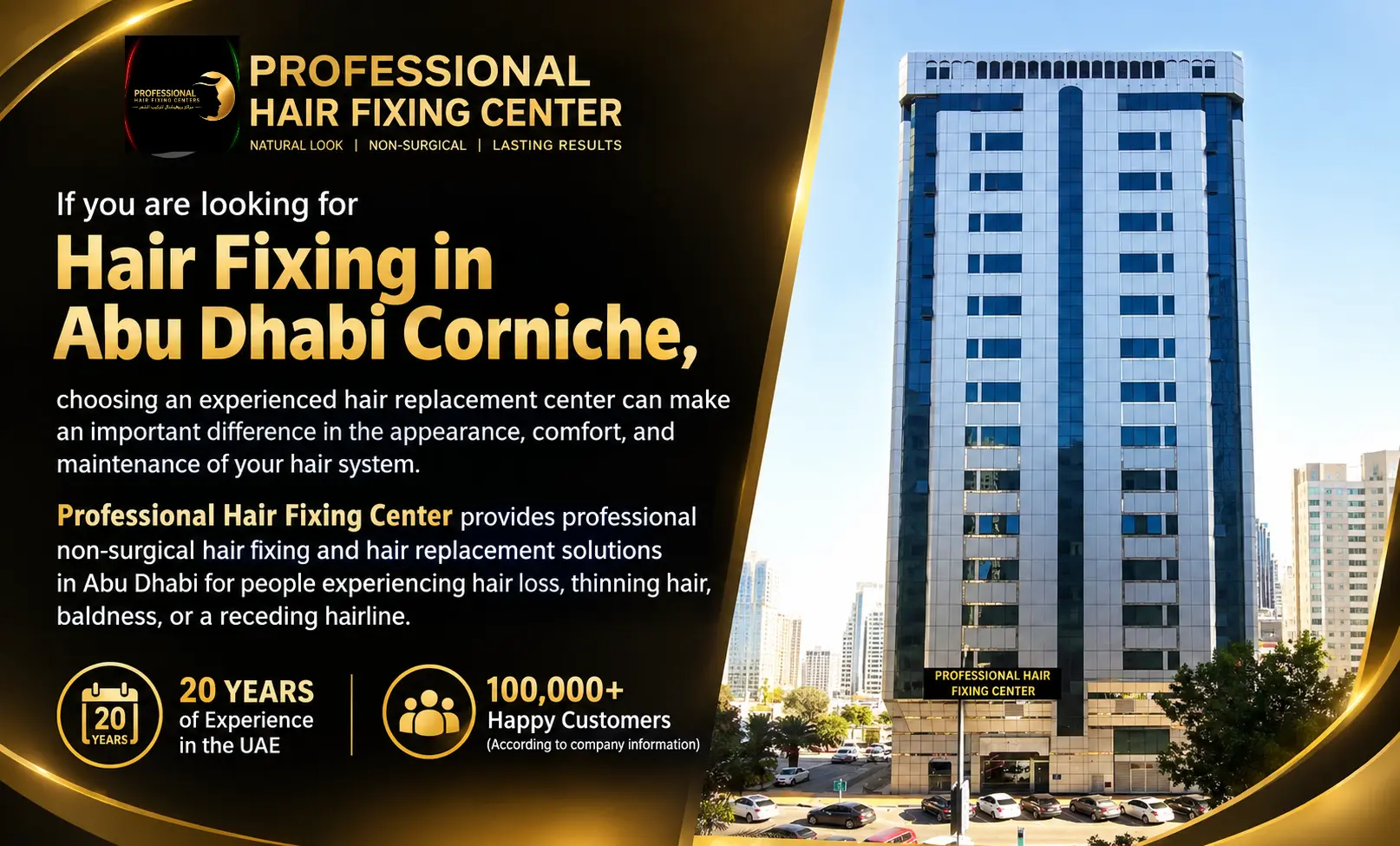 What Is Hair Fixing in Abu Dhabi Corniche